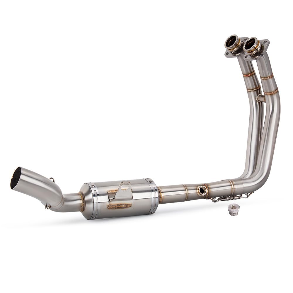 Amazon.co.jp: FIRECARP バイクマフラー スリップオンサイレンサー